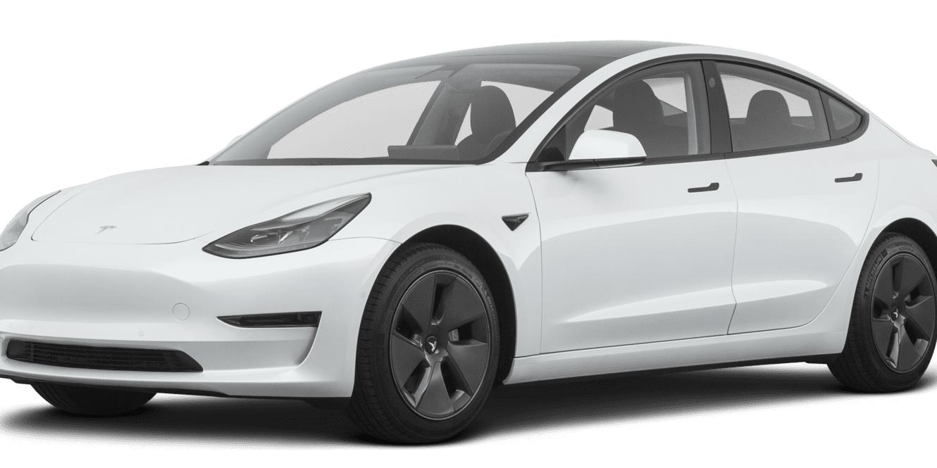 TESLA MODEL 3 2021 5YJ3E1EBXMF855116 image